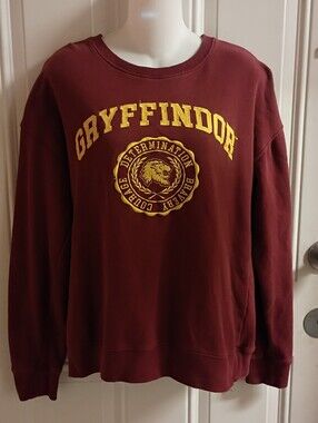 Box Lunch Harry Potter Gryffindor Maroon Crewneck Sweater (Flawed)